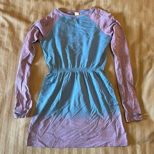 Ivivva long sleeve dress size 10 - with thumb holes!